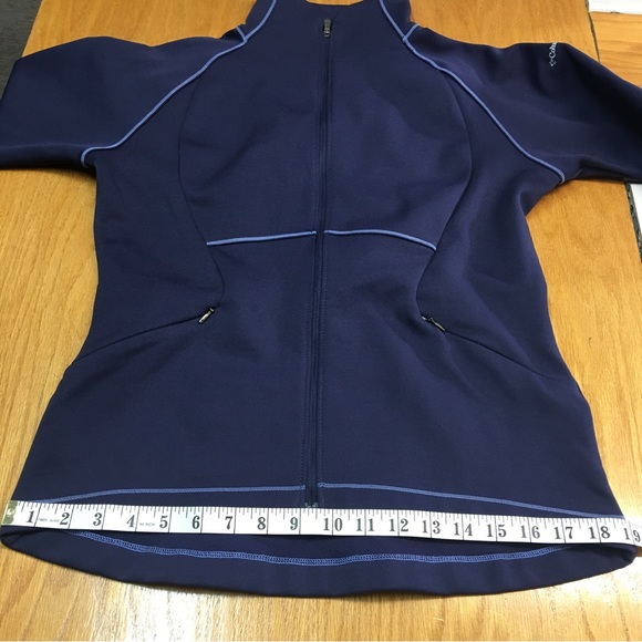Columbia Women’s Omni-Wick Soft Shell Slim Fit Jacket in Navy. Sz M - Picture 12 of 15